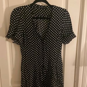 Zara polka dot summer dress